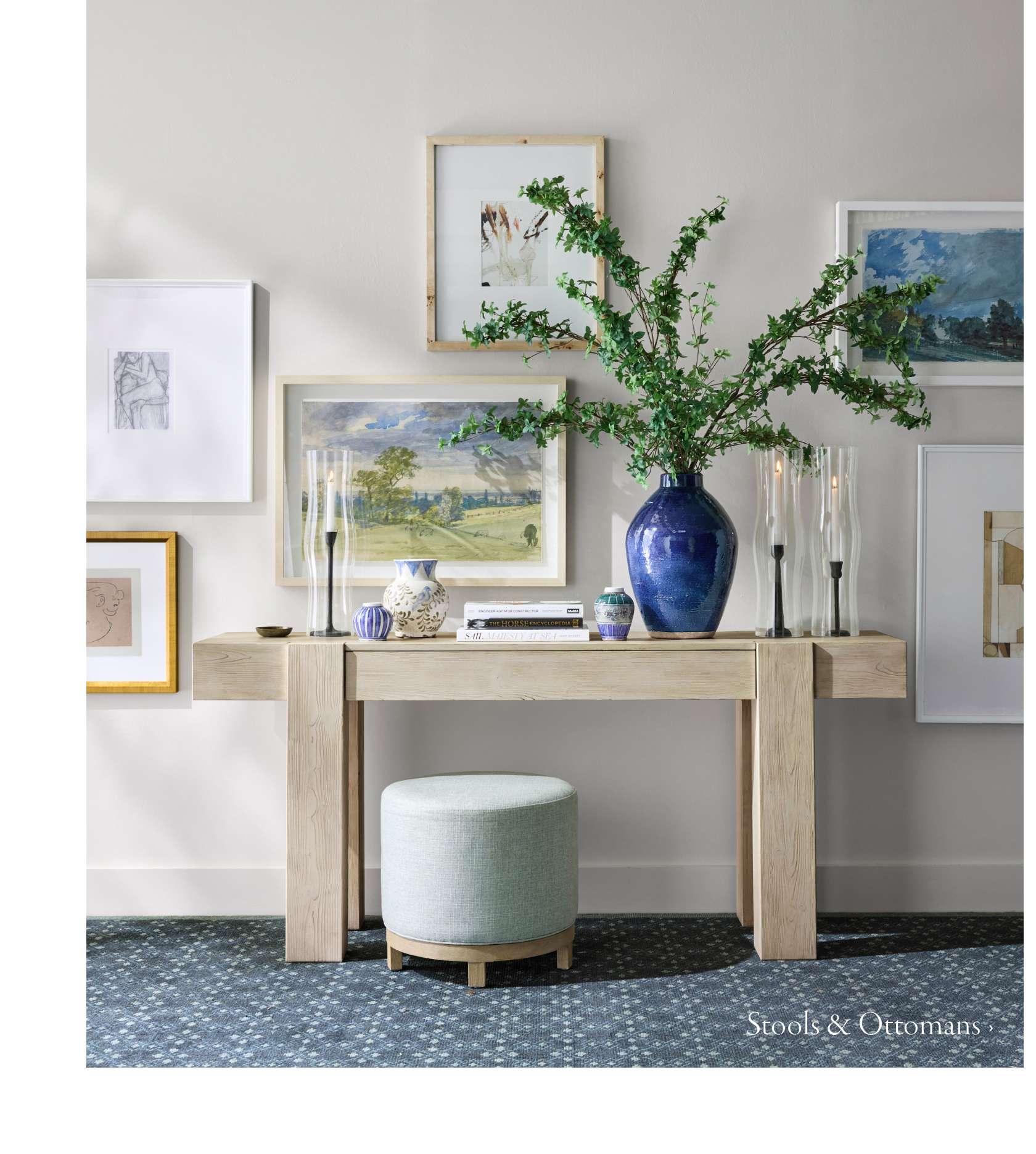 Stools & Ottomans